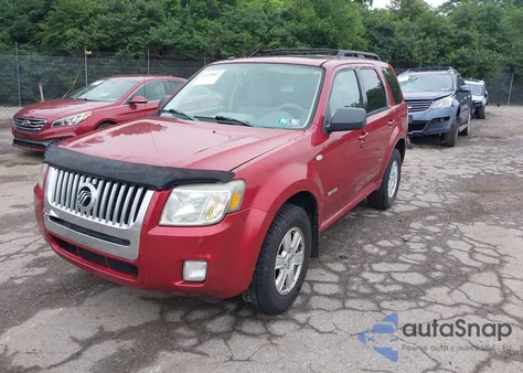 2008 Mercury Mariner V6 from USA, damaged, VIN 4M2CU91118KJ10501